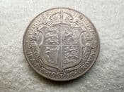 George V, Silver (.925), Halfcrown 1918, F, CS11446
