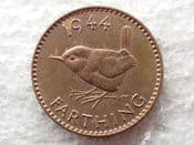 George VI, Farthing 1944, AEF, CS13794