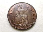 George VI, One Penny 1937, AEF, CS8303