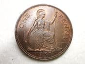 George VI, One Penny 1937, GVF, CS7852