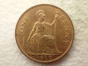 George VI, One Penny 1939, EF, CS14253
