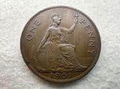 George VI, One Penny 1951 (Rare Year), VF, CS11500