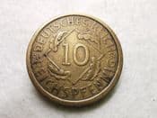 Germany, 10 Reichspfennig 1925 A, F, CS8920