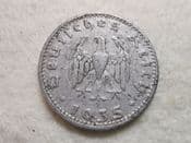 Germany, 50 Reichspfennig 1935 D, F, CS10835