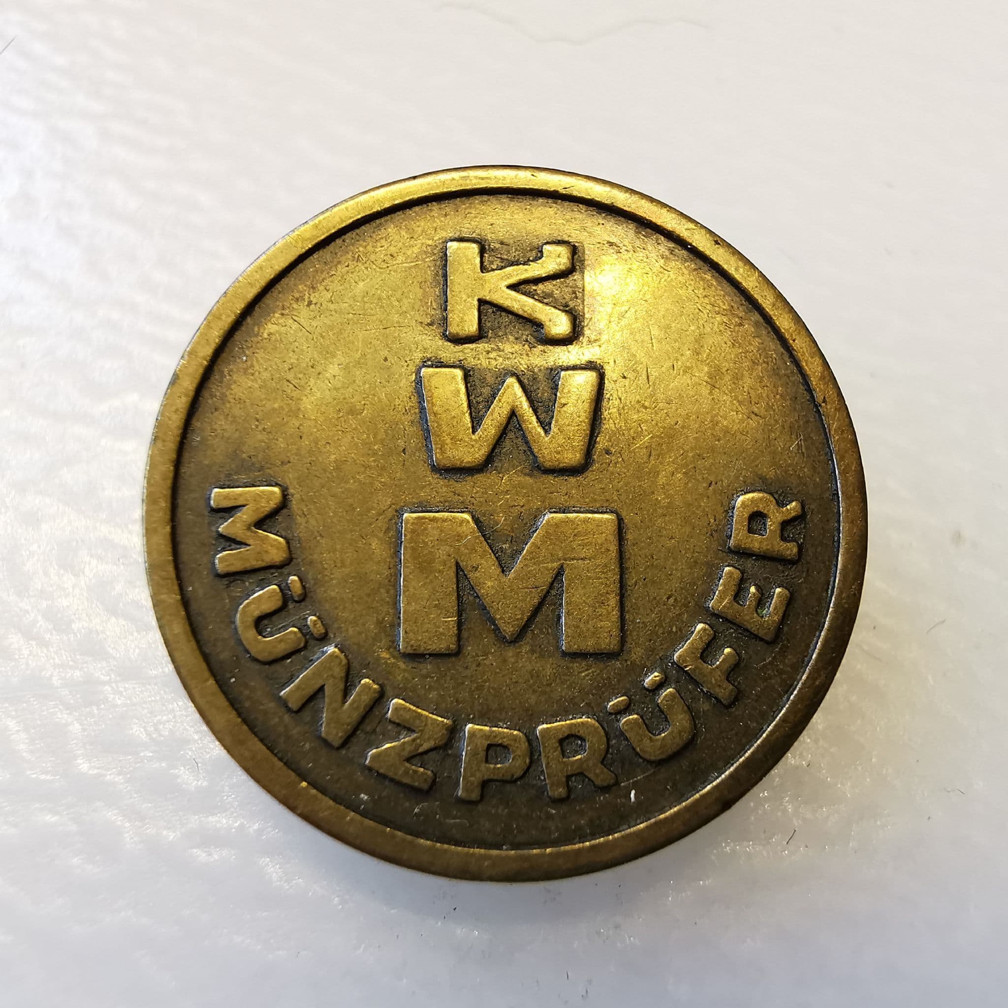 Germany Brass Locker Token 1970s/80s VF CS608