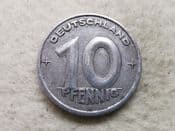 Germany, DDR, 10 Pfennig 1948 A, F, CS12020
