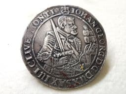 Germany, Saxony-Albertine, Silver Thaler 1631 HI, VF, CS9458