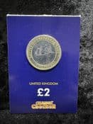 Gibraltar, 2005 Battle of Trafalgar 2 Pound Coin, Unc in CC Card, CK094