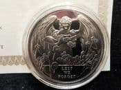 Gibraltar, 2017 Crown (Battle of Ypres Centenary), With COA, OS1154