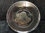 Gibraltar, 2018 50p (Father Christmas), No COA, OS1187