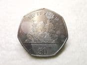 Gibraltar, 50 Pence 2009 (Capture of Gibraltar), VF, CS7944