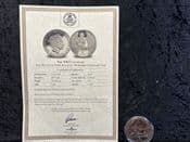 Gibraltar, Crown 2017 (WW1 Centenary), With COA, OS2094