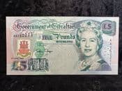 Gibraltar, Five Pounds 1995 (Tariq ibn Ziyad), EF, BKN2086