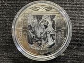Gibraltar, Halfcrown 2021 (QEII, Devoted to Service), No COA, OS2081