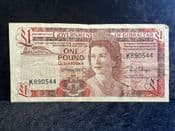 Gibraltar, One Pound 1983, VG, BKN2451