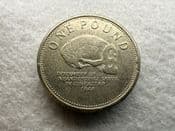 Gibraltar, One Pound 2012 (Neaderthal Skull), VF, CS11443