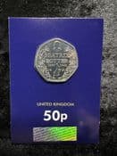 Great Britain, 2016 Beatrix Potter 50p Coin , Unc in Card, CK185