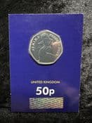 Great Britain, 2016 Jemima Puddle-Duck 50p Coin , Unc in Card, CK192