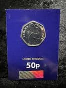 Great Britain, 2016 Jemima Puddle-Duck 50p Coin , Unc in Card, CK196