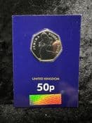 Great Britain, 2016 Jemima Puddle-Duck 50p Coin , Unc in Card, CK204