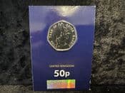 Great Britain, 2017 50p (Tale of Peter Rabbit), Unc in CC Card, OS845