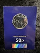 Great Britain, 2017 Benjamin Bunny 50p Coin , Unc in Card, CK217