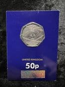 Great Britain, 2017 Isaac Newton 50p Coin , Unc in Card, CK206