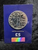 Great Britain, 2017 King Canunte 5 Pound Coin, Unc in CC Card, CK044