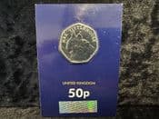 Great Britain, 2018 50p (Mrs Tittlemouse), Unc in CC Card, OS833