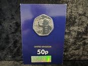 Great Britain, 2018 50p (Paddington at the Palace), Unc in CC card, OS839