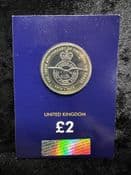 Great Britain, 2018 Centenary of the Royal Air Force 2 Pound Coin , Unc in Card, CK139