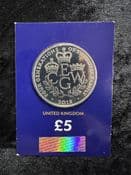 Great Britain, 2018 Four Generations of Royalty 5 Pound Coin, Unc in CC Card, CK040
