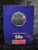 Great Britain, 2018 Mrs Tittlemouse 50p Coin , Unc in Card, CK198
