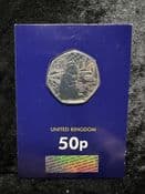 Great Britain, 2018 Paddington at the Station 50p Coin , Unc in Card, CK208