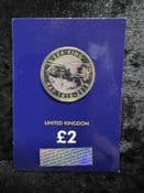 Great Britain, 2018 RAF Sea King 2 Pound Coin , Unc in Card, CK121