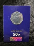 Great Britain, 2018 Tailor of Gloucester 50p Coin , Unc in Card, CK197