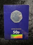 Great Britain, 2018 Tailor of Gloucester 50p Coin , Unc in Card, CK207