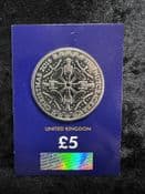 Great Britain, 2018 The Nutcracker 5 Pound Coin, Unc in CC Card, CK067