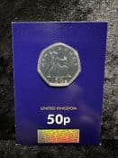 Great Britain, 2019 Fifty Years of the Fifty Pence 50p Coin , Unc in Card, CK232