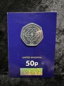 Great Britain, 2019 Girlguiding 50p Coin , Unc in Card, CK236