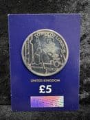 Great Britain, 2019 The Yeoman Warders 5 Pound Coin, Unc in CC Card, CK022