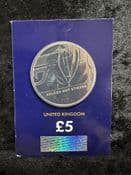 Great Britain, 2020 Bond Shaken Not Stirred 5 Pound Coin, Unc in CC Card, CK064
