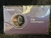Great Britain, 2021 50p (Classic Pooh, Owl), Unc in Pack, OS824