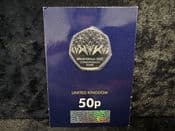 Great Britain, 2022 50p (Commonwealth Games), Unc in CC Card, OS843