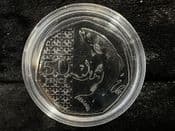 Great Britain, 2023 50p (Salmon, Crown Privy), UNC, OS911