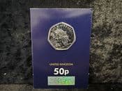 Great Britain, 2024 50p (Harry Potter, The Black Lake), Unc in CC Card, OS849