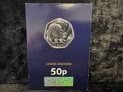 Great Britain, 2024 50p (Woolly Rhinocerus), Unc in CC Card, OS851