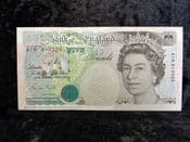 Great Britain, 5 Pounds, GM Gill 1990-91 (A19), EF, BKN2102