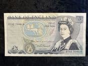 Great Britain, £5, Somerset 1980 (EY32), GF, BKN2636