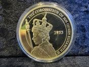 Great Britain, Gold Plated QEII Diamond Jubilee Medal 2012, No COA, OS634